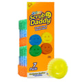Scrub Daddy Scratch-Free Multipurpose Kitchen Sponges - Bulk Dish Sponges for Kitchen, Bathroom, Household Cleaning & More - Made with Bpa-Free