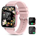 Smart Watch for Android iPhone-Call Receive/Dial/Read Message/AI Control-1.9" HD Screen-IP67 Waterproof Fitness Smartwatch-Blood Pressure/Heart