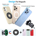 Coolpow for Magsafe Car Mount ChargerÃ£ÂÂ100% StableÃ£ÂÂ 15W Magsafe Car Charger, Car Phone Holder Charger Mag Safe Car Accessories for Women Men