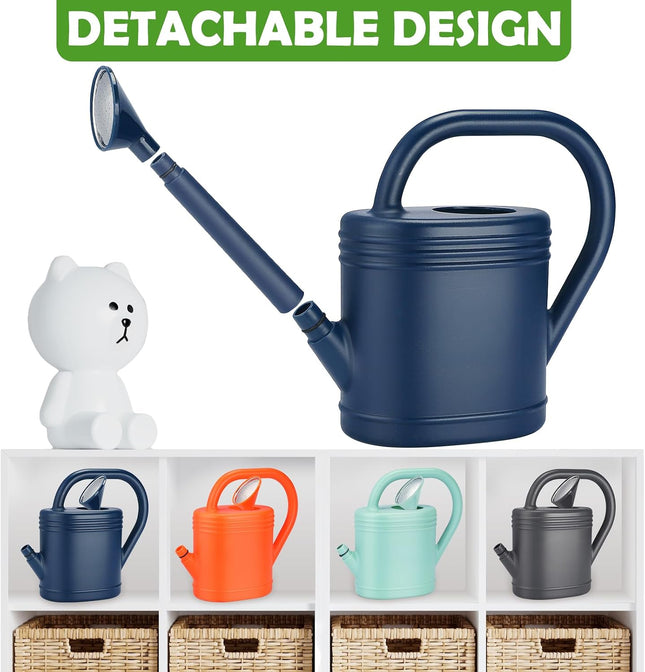 1 Gallon Watering Can for Indoor Plants, Garden Watering Cans for Outdoor Plant House Flower, Modern Plant Watering Can Large Long Spout with