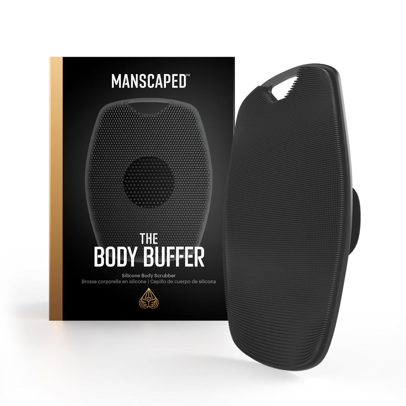 MANSCAPED® The Body Buffer Premium Silicone Cleansing Scrubber Body Buffer 1.0