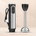 Powerful Immersion Blender, Electric Hand Blender 500 Watt with Turbo Mode, Detachable Base. Handheld Kitchen Gadget Blender Stick for Soup,