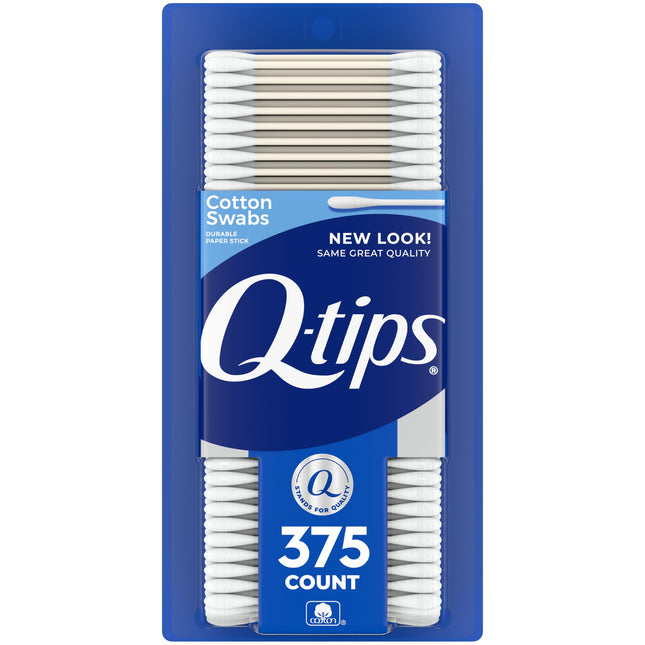 Q-Tips Cotton Swabs for Hygiene and Beauty Care Original Cotton Swab Made with 1