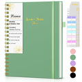 Undated Weekly and Monthly Planner, B5 Large Weekly to Do List Notebook with Goal & Habit Tracker Organizer, Hardcover Spiral Bound Blank Monthly