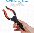 Grabber Reacher Tool, 32" Foldable, Orange, 2Pack | Lightweight, Extra Long, Mobility Aid, Trash Pick Up, Arm Extension Orange3
