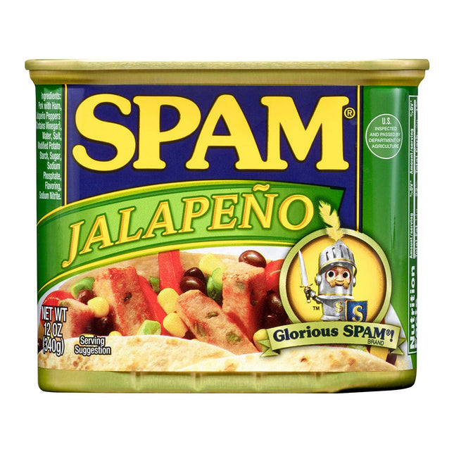 Spam JalapeÃÂ±o, 12 Ounce Can