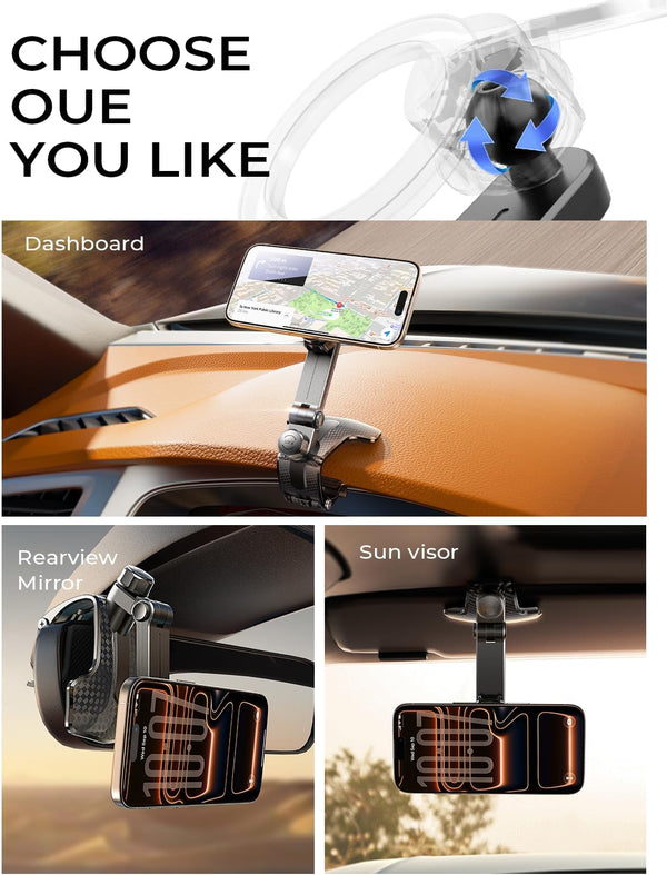 LISEN for MagSafe Car Mount Magnetic Phone Holder for Your Car Magnet Air Vent Cell Phone Holder Mount Car Accessories Gift for Men Women fit