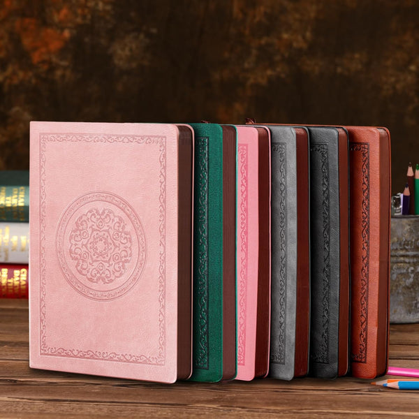 Fetinar Leather Vintage Journal Notebook,300 Pages,Leather Softcover Lined Journal Notebooks for Women Men,Notebook Journals for Writing