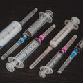 100Pack 25Ga 1Inch/25mm with Cap Dispensing Needla Accessories Disposable Lab Supplies, Individually Sealed Wrapped 25Ga-1inch