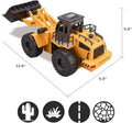 Top Race 6 Channel Full Functional Front Loader RC Remote Control Construction Toy Tractor Lights & Sounds 2.4Ghz Remote Control Tractor Toys