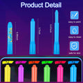 Glow in The Dark Under Blacklight Face & Body Paint Neon Body Paint Sticks | Skin Safe,Blacklight Glow Tattoo Markers,Washable Temporary Tattoo