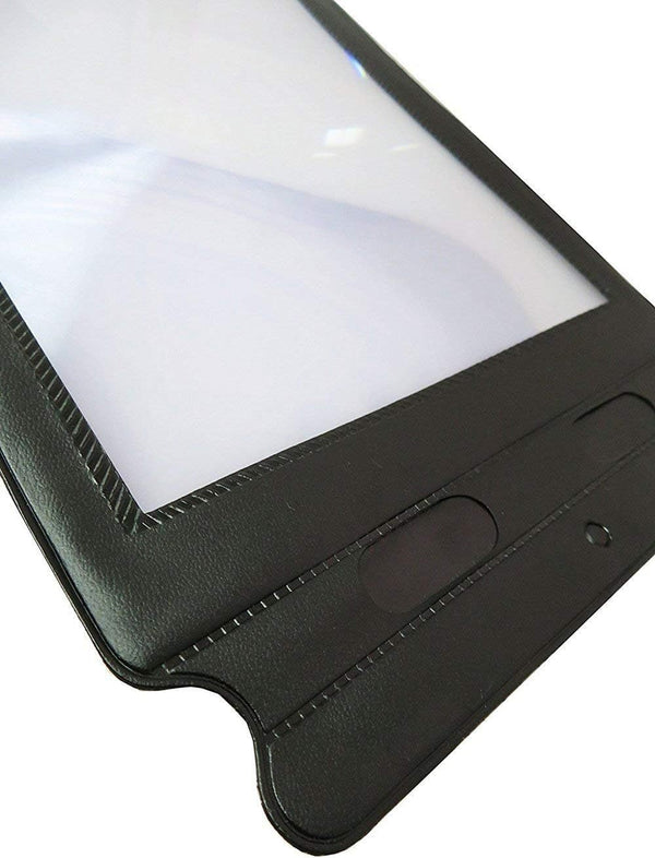 Valuu A4 Magnifier Full Page Reading Magnifier 3X Magnifying Power Large Sheet Magnifying Glass Reading Aid Lens Fresnel for Books Menus