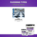 Roberts 2057-0 1 Quart Vinyl-Composition and Vinyl-Asphalt Structurally Sound Plywood of Underlayment Quality Tile Adhesive