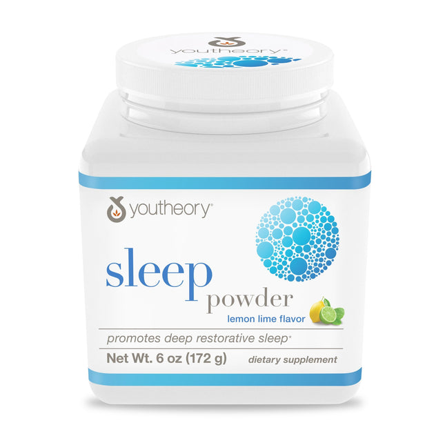 Youtheory Sleep Nighttime Powder - Sleep Support Supplement for Calm & Relaxatio
