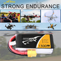 TATTU 3S 11.1V 1300mAh 45C LiPo Battery Pack with XT60 Plug for Eachine Wizard X220 QAV250 QAV180 210 Vortex 285 Mini H FLIP FPV 250S Emax