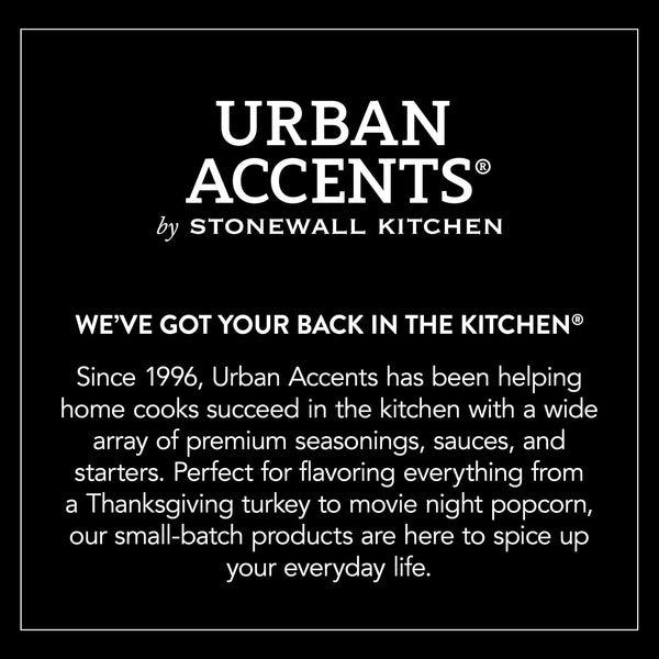 Urban Accents Movie Night Popcorn Gift Set – Includes 3 Gourmet Popcorn Kernel Varieties & 5 Flavorful Seasonings – Perfect Snack Gift Box for