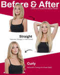 Moresoo Micro Ring Hair Extensions Blonde Highlight Microlink Hair Extensions Human Hair Ash Blonde Mix Bleach Blonde Hair Extensions Micro Link