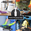 Pinnacle Mercantile Plastic Spray Bottles USA Made 4 Pack 16 Oz Heavy Duty No Leak Empty Refillable Spray Bottle Mist Stream for Cleaning