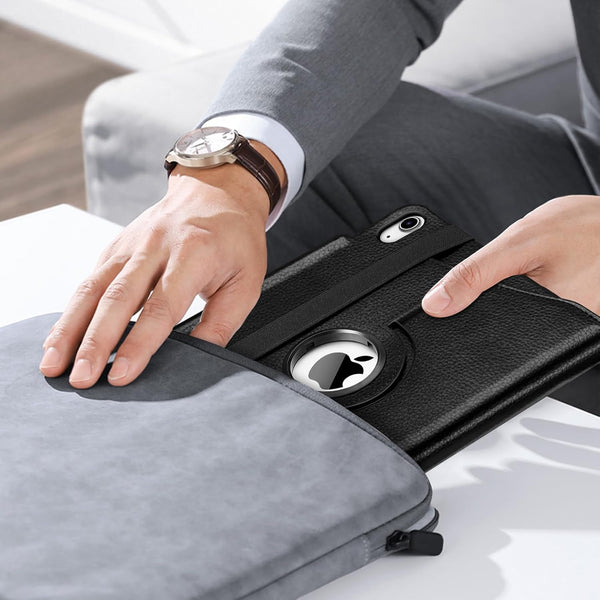 Fintie Rotating Case for iPad (A16) 11th Gen 11-inch, iPad 10th Gen 10.9" | 360° Swivel Stand, Portrait & Landscape Viewing, Shockproof Cover with