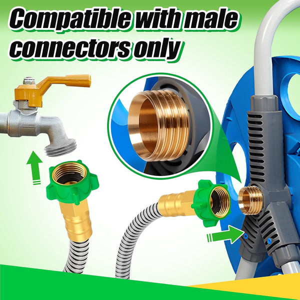 3ft Short Garden Hose with Female to Female Connector