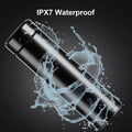 PARACITY Insulated Water Bottle, 15 oz Stainless Steel Water Bottle, Black