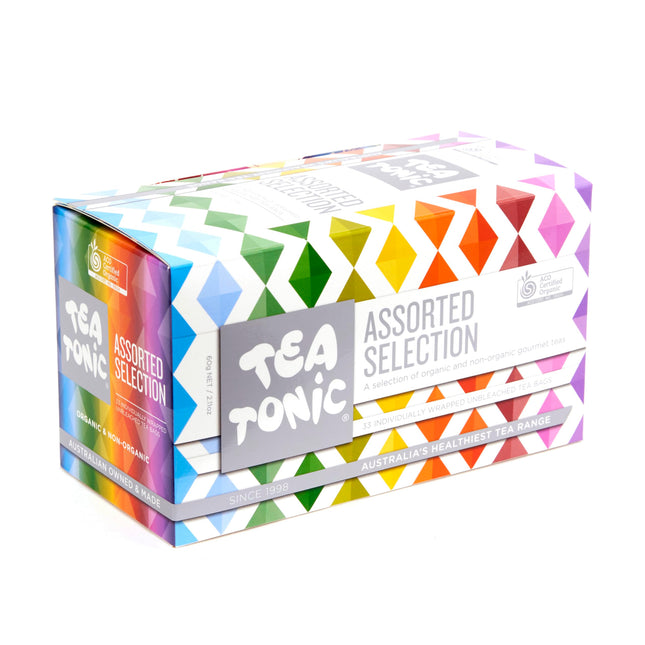 Tea Tonic Variety Pack Ã¢ÂÂ Assorted Herbal Tea Sampler with 33 Unique Tea Bag