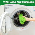 Reusable Microfiber Mop Pads Washable Wet Pads Compatible with Swiffer Sweeper Refills Pads for Wet & Dry Sweeping Cloths Mop Head Replacement for