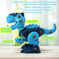 Dinosaur STEM Toys for Kids 3-5, Take Apart Dinosaur Toys with Electric Drill, Educational Building Toy & Construction Set, DIY Christmas Birthday
