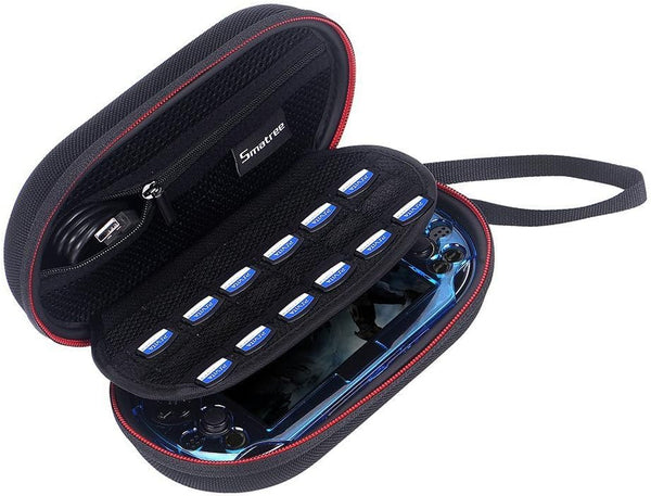Smatree P100L Carrying Case Compatible for PS Vita 1000, PSV 2000, PS Vita PCH-2000,PSP 3000 with Cover (Console,Accessories and Cover NOT