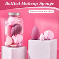 14PCS Makeup Sponge Set, Beauty Blender Sponge for Foundation Blending with 3PCS Mini Makeup Sponges & 4PCS Triangle Powder Puff, Soft Make Up