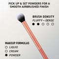 Real Techniques Face Base 4 Piece Makeup Brush Set for Foundation Face Base Kit, 4 Piece Set 4 Count (Pack of 1)