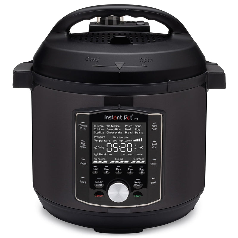 Instant Pot Pro 10-in-1 Pressure Cooker, Slow Cooker, Rice/Grain Cooker, Steamer, Sauté, Sous Vide, Yogurt Maker, Sterilizer, and Warmer, Includes