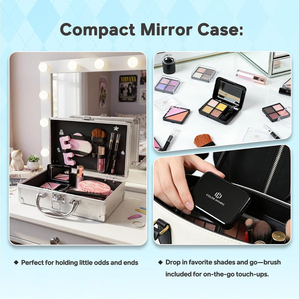 Color Nymph Girls Makeup Kit for Teens Make up Set for Beginners White | Versatile Colors & Buildable Beginner-Friendly, Gentle for Teen Girls