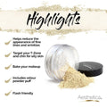 Aesthetica Translucent Setting Powder â Matte Finishing Makeup Loose Setting Powder â Flash Friendly Translucent Powder Foundation - Loose Face