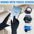 2 Pairs Full Finger Copper Arthritis Gloves with Touchscreen Tip, Compression Gloves for Women Men, Relief for Rheumatoid, Osteoarthritis, Carpal