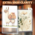 Vmiapxo 50 Pack 4" X 6" Hard Plastic Card Sleeves, Waterproof Postcard Photo Holders Collector Trading Sports Baseball Cards Protectors Clear