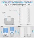 Flying Insect Trap for Indoors, Bug Killer Light Trap for Fruit Flies, Gnats, Moths, and Houseflies, 1 Device + 4 Refills, Best Fly Traps for