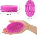 TDHDIKE Silicone Body Scrubber Loofah - Set of 3 Soft Exfoliating Body Bath Shower Scrubber Loofah Brush for Sensitive Kids Women Men All Kinds of