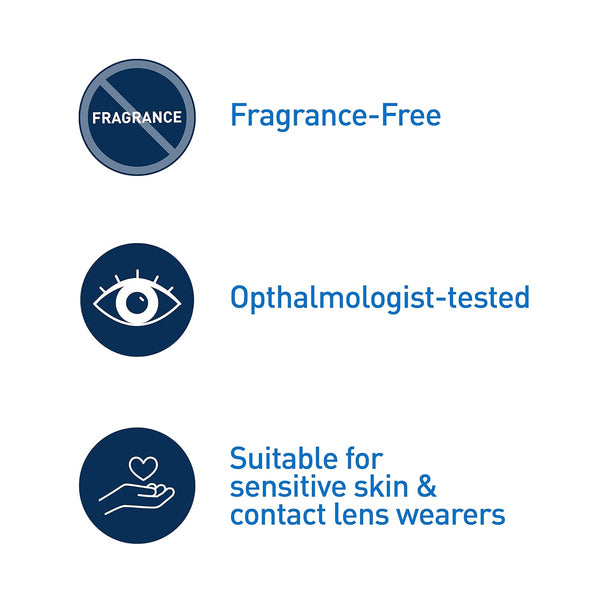 CeraVe Eye Makeup Remover with Hyaluronic Acid and Ceramides, Waterproof, Non-Comedogenic, Fragrance Free, Non-Greasy & Ophthalmologist Tested, 4