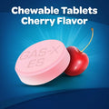 Gas-X Extra Strength Chewable Gas Relief Tablets with Simethicone 125 mg for Bloating Relief, Cherry - 72 Count 72 Count (Pack of 1)