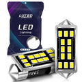 DE3175 DE3021 LED Dome Light Bulbs 640 Lumens Extremely Bright 3020 12-EX Chipsets 1.25 inches 31mm DE3022 3175 LED Bulbs for Interior Map Door
