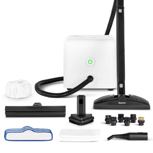 Dupray Neat Steam Cleaner for Home Essential Pack | Powerful Multipurpose Steamer | Chemical-free cleaning for floor, car, wall, grout & kitchen |