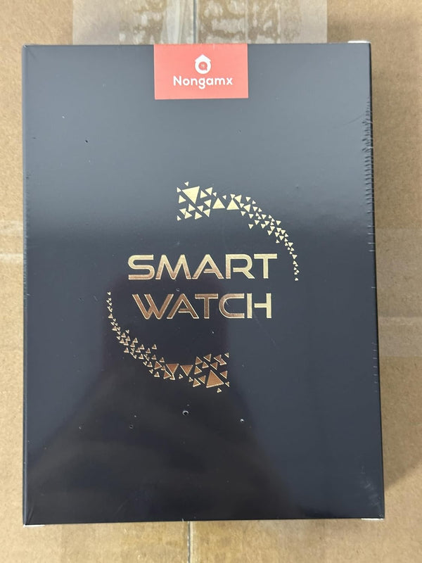 Smartwatch Men Fitness Tracker Watch: Smart Watches 1.53" round Touchscreen 3ATM Waterproof LED Flashlight Bluetooth Call Heart Rate Blood