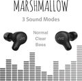 JVC Marshmallow True Wireless Bluetooth 5.3 Earbuds – 28H Battery, Memory Foam Earpieces for All-Day Comfort, IPX4 Water Resistant, Mic, Compact
