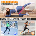 Fabric Resistance Bands for Working Out - Exercise Bands for Women and Men, Booty Bands for Legs and Butt, Yoga, Pilates, Rehab, Fitness and Home