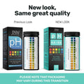 JNW Direct pH Test Strips for Urine and Saliva - 150 Litmus Paper Strips 4.5-9 pH Test Strips