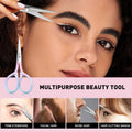 Personal Care Professional Beauty Tools (pink) Small scissors Facial hair removal and ear, nose and eyebrow, beard trimming Stainless steel fine