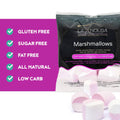La Nouba Sugar-Free Marshmallows Ã¢ÂÂ 2 Value Packs Ã¢ÂÂ 2.7 Oz. Each Ã¢ÂÂ Low Calorie, Low Carb, Fat-Free and Gluten Free Snack Ã¢ÂÂ