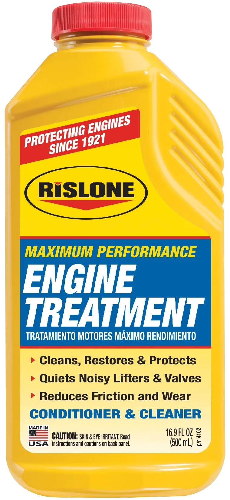 Rislone 4102 XTREME LUBE® Maximum Performance Engine Treatment, 16.9 oz. 1 Pack