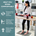 Foot Massager Mat | Relieve Foot Pain Plantar Fasciitis Heel Arch Pain & Stress - Travel Reflexology Mat